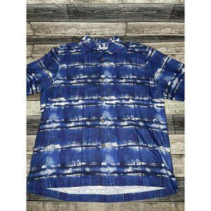 Tommy Bahama Silk Short Sleeve Button Down Shirt